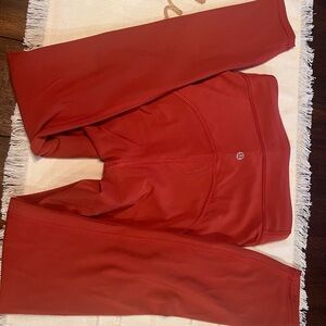 Lululemon Power Thru HR Tight 25” 
Size 2